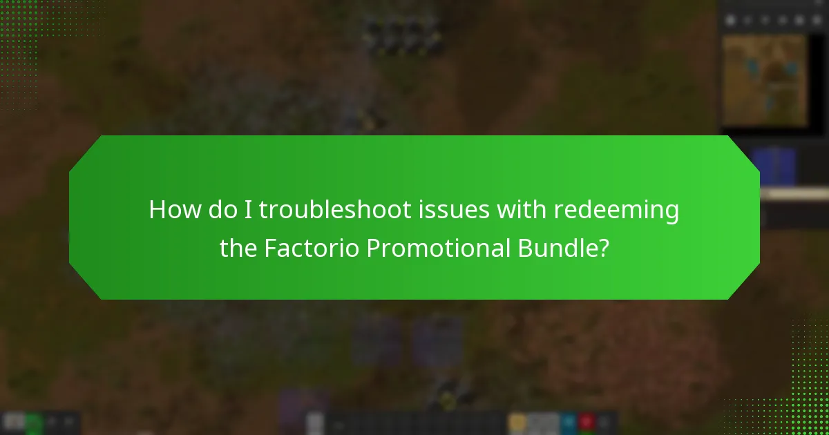 What additional content is included in the Factorio Promotional Bundle?