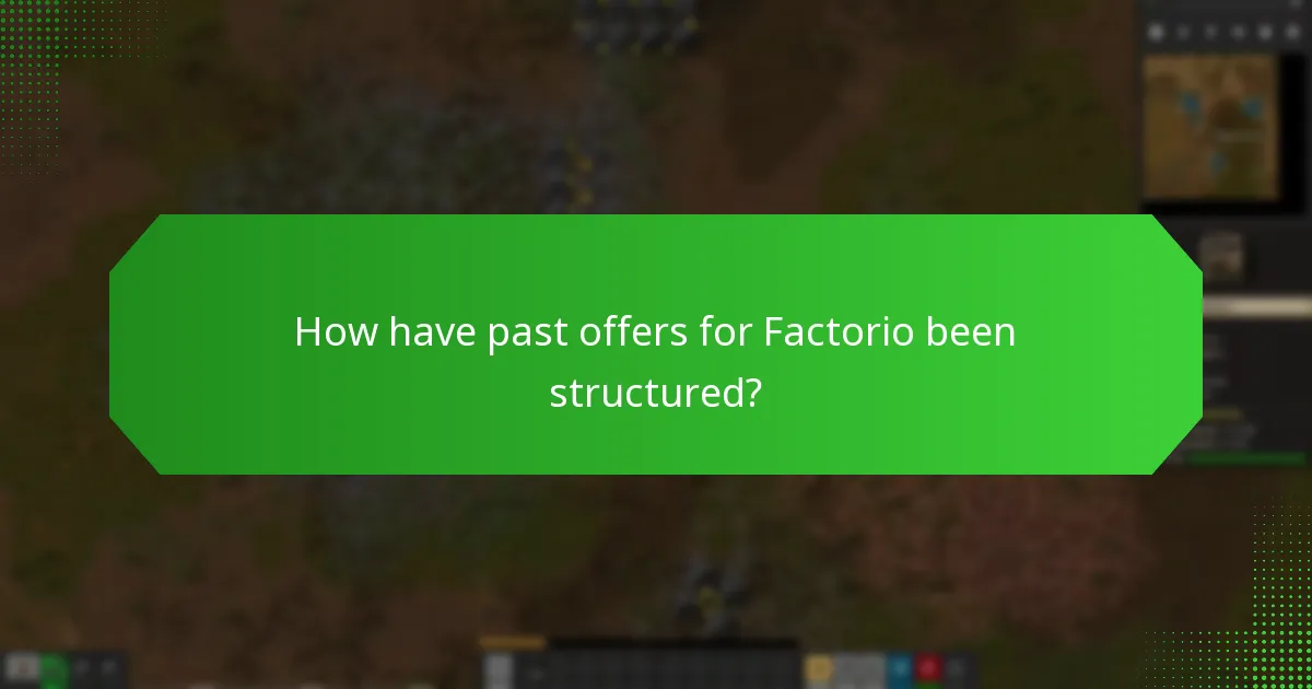 What is the user interest in Factorio promotional bundles?