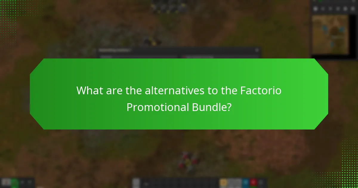 Who is eligible for the Factorio Promotional Bundle?