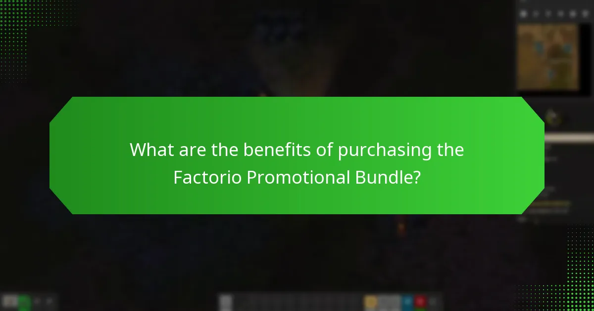 How do cross-promotions work within the Factorio Promotional Bundle?
