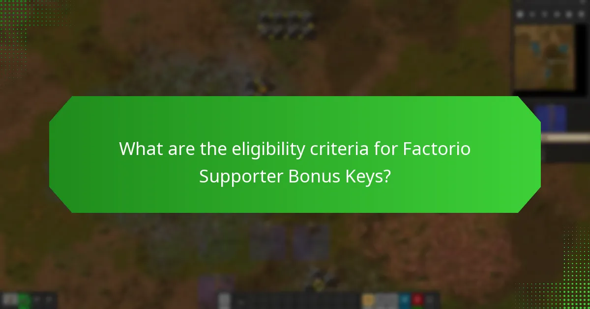 How do promotional bundles relate to Factorio Supporter Bonus Keys?