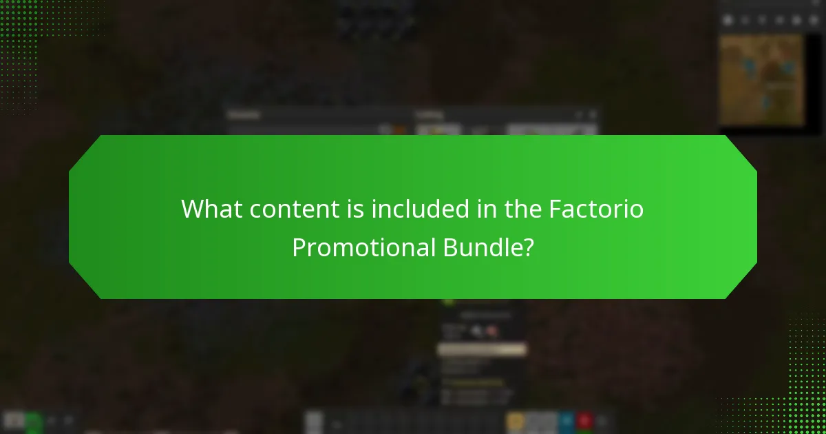 What are the user experiences with the Factorio Promotional Bundle?