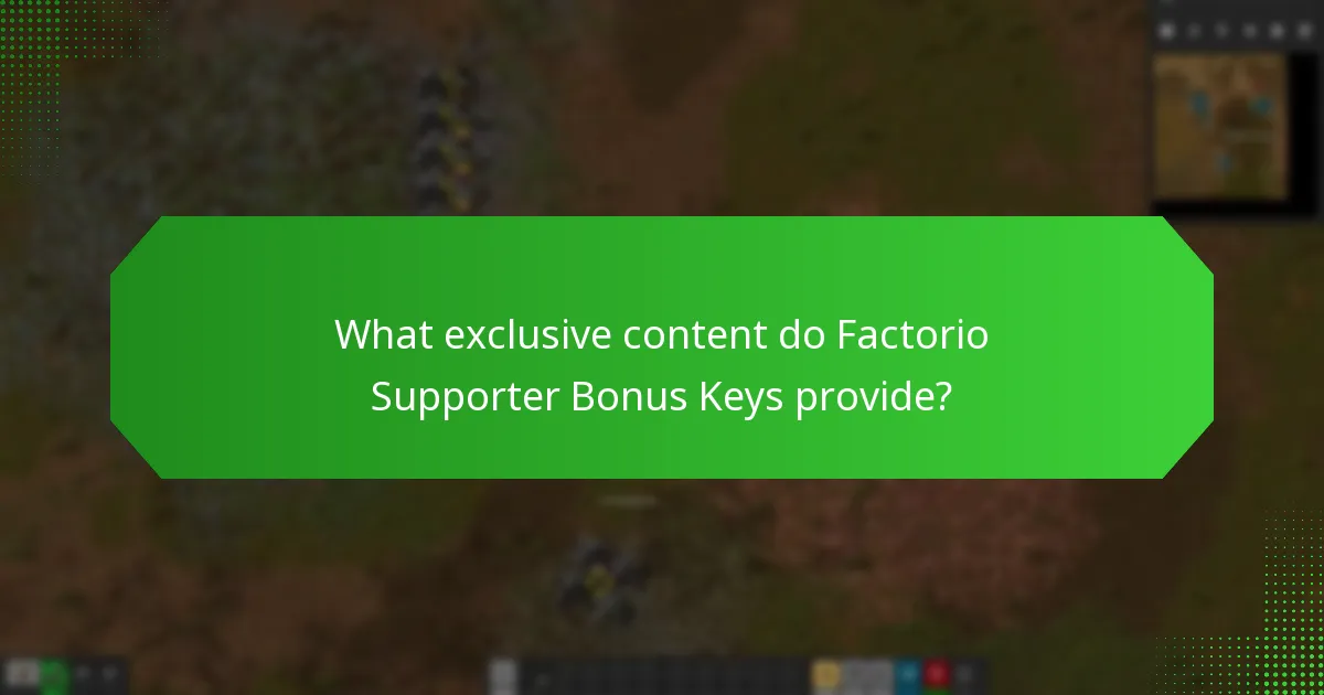 How to claim Factorio Supporter Bonus Keys?