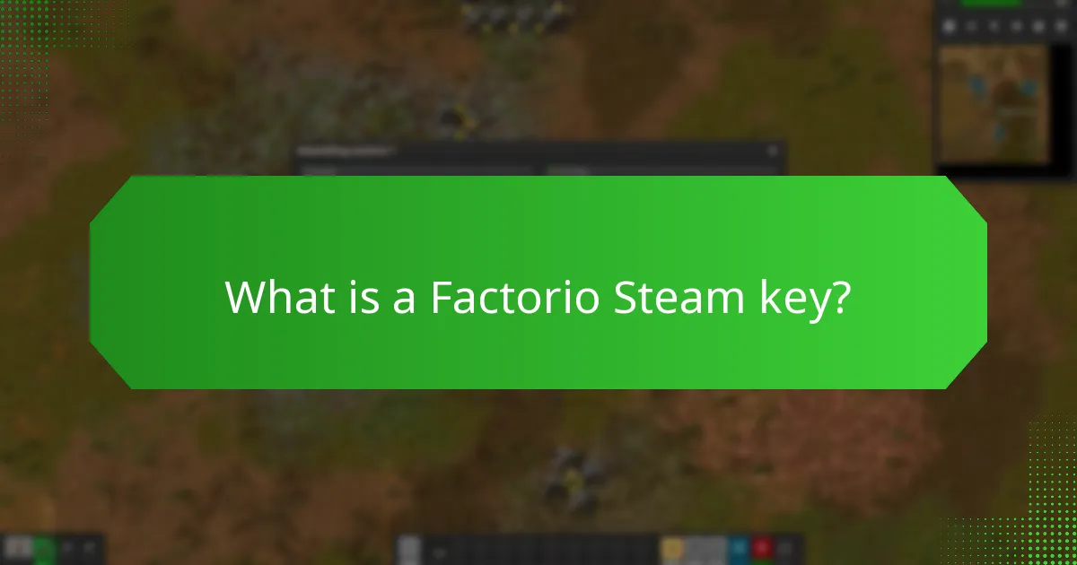 Where can I buy a Factorio Steam key?