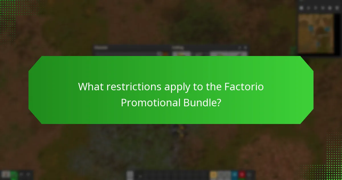 How to claim the Factorio Promotional Bundle?